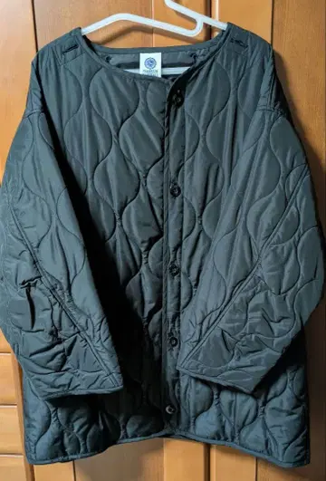 FRANKLIN MARSHALL 퀼팅 자켓 블랙