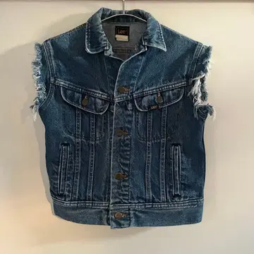 리 빈티지 데님 자켓 y2k