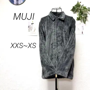 10351 MUJI 무인양품 보아 플리스 자켓 룸웨어 아우터