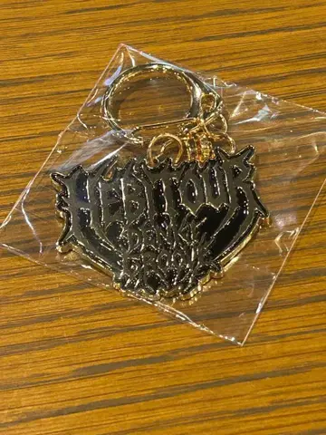 덴키 그루브 헤비 투어 한정판 라이브 굿즈 헤비 메탈 키링