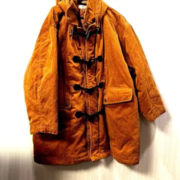 코듀로이 더플 코트 [ 황토색 ]