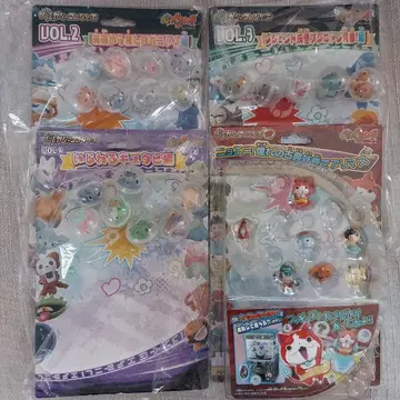 요괴워치 요괴 가샤콘 시리즈 4팩 세트 캡슐 28개 결품 있음