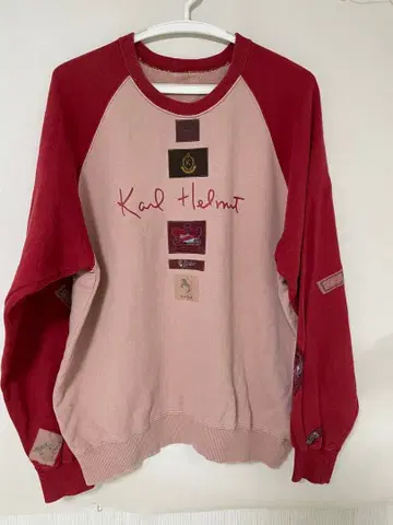 Karl Helmut 트레이닝복 빨간색/핑크