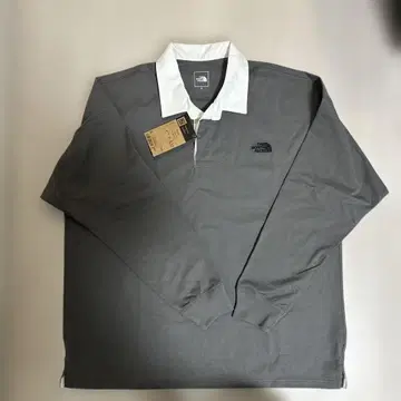 The North Face 그레이 긴팔 피케 셔츠 새상품