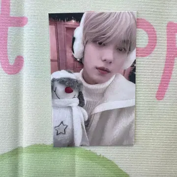 한국 TXT SBS 가요대전 한정판 수빈 트레이딩 카드