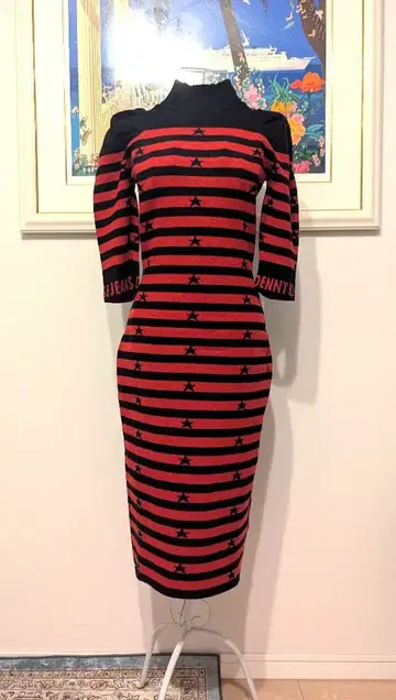 DENNY ROSE 데니 로즈 Italy 니트 원피스 타이트 원피스 S