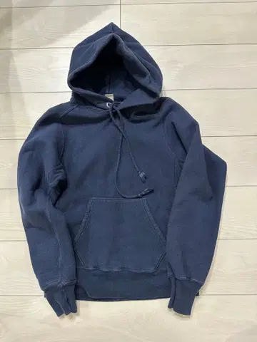 B&H 네이비 후드 부착 후드티 S 사이즈