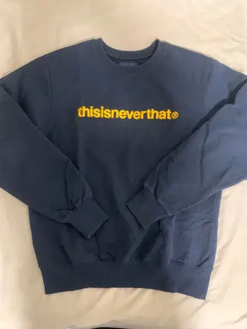 thisisneverthat 네이비 맨투맨 S