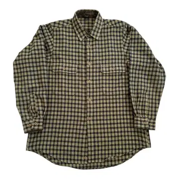 mont-bell 몽벨 체크 셔츠 그린 계열