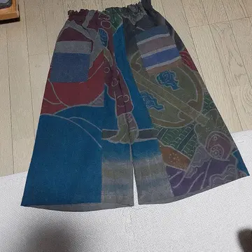 255 깃발 먹물 염색 팬츠