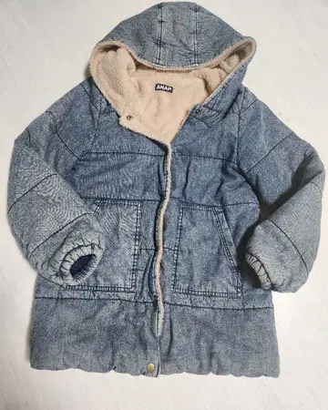 ANAR 데님 조 후드 자켓