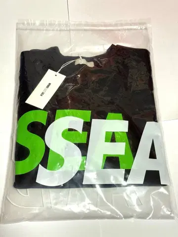 새상품 S SEA CREWNECK SWEATSHIRT - BLACK