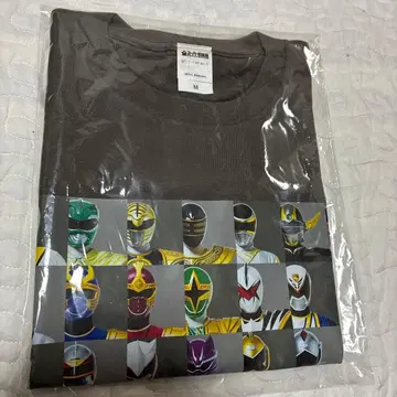 미개봉 새상품 T셔츠 추가 전사 전 슈퍼 전대전 M사이즈