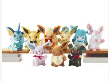 이브이 컬렉션 Eevee Collection 봉제 인형 전종