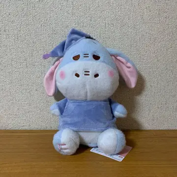 디즈니 밀키 보아 블루 파자마 스타일 봉제 인형 이요르