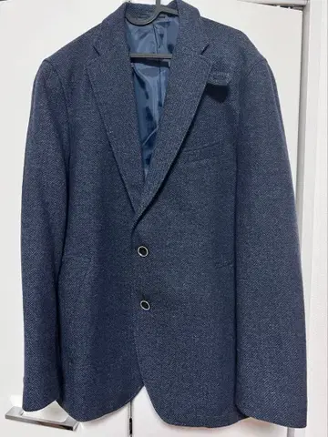 남성용 헤링본 블레이저 재킷