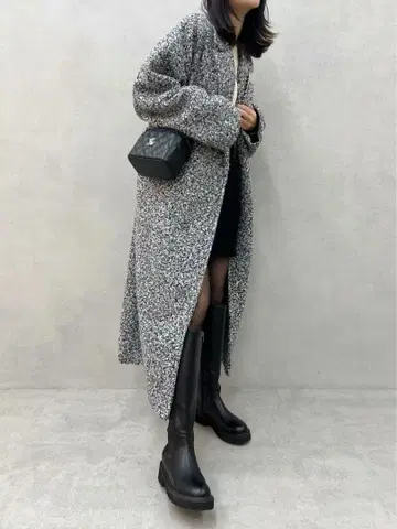 라메 부클레 롱 코트