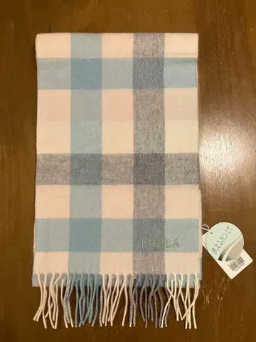 머플러 라이트 핑크 x 스카이블루 x 그레이