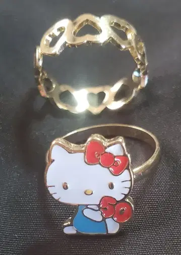 산리오 헬로키티 50주년 반지