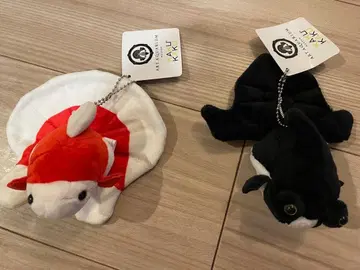 아트 아쿠아리움 공식 굿즈 토사킨과 데메킨 봉제 인형 세트