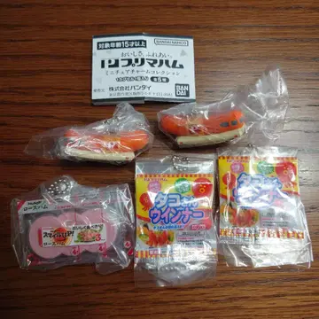 [ 새상품 ] 가샤폰 플리마켓 미니어처 참 컬렉션 5개