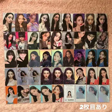 90장 aespa 카리나 포토카드 묶음 판매
