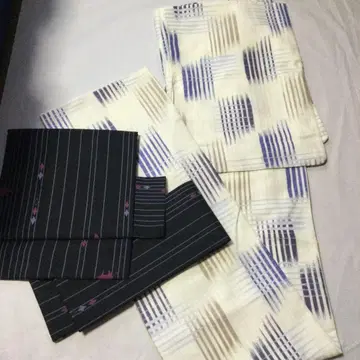 세탁 가능한 오비 공방 코몬 츠케오비 세트