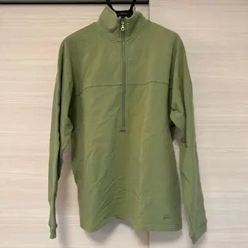 파타고니아 하프 지퍼 트레이닝복 올리브 그린