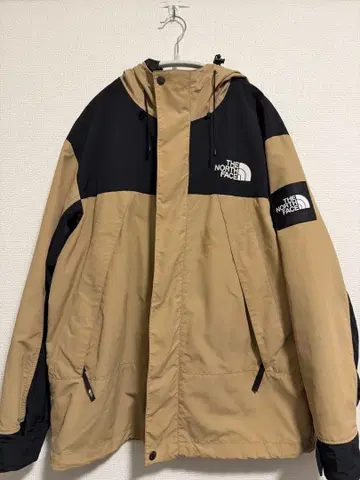 THE NORTH FACE 마운틴 후드티 M/95 베이지/블랙