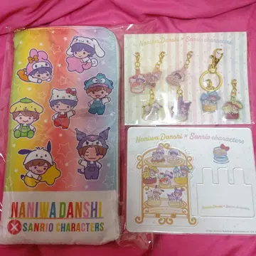 나니와단시 응원봉 케이스 메탈 참 스마트폰 스탠드