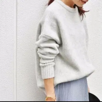 [ 이에나 ] 캐시미어 혼방 니트 풀오버