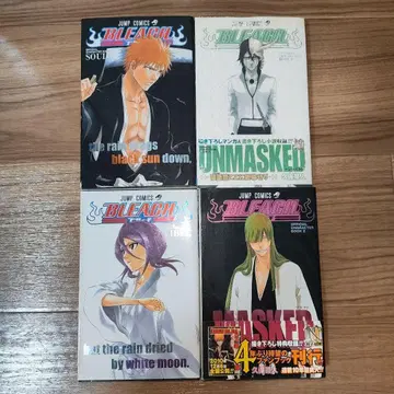 BLEACH 공식 가이드북 4권 묶음 판매 쿠보 타이토 초판 특전 포함