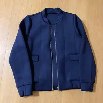 더블 스탠다드 클로징 지퍼 블루종