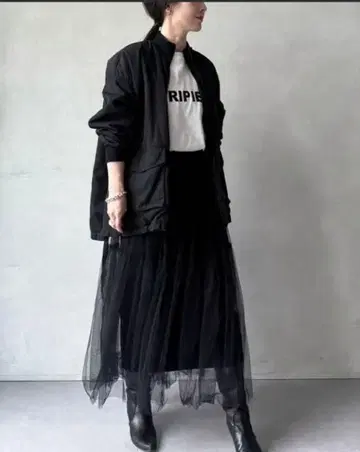 블랙 점퍼 M 사이즈