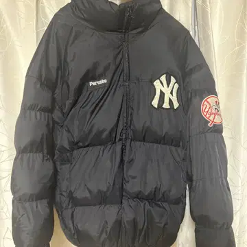 Perushu x MLB 양키스 다운 자켓