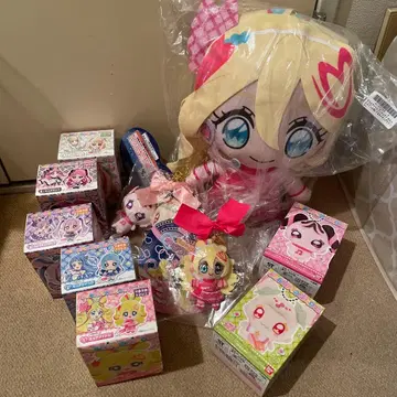 프리큐어 봉제 인형과 캐릭터 굿즈 세트 너와 아이돌 프리큐어