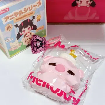 Mellojoy 메로조이 스퀴즈 애니멀 시리즈 샤워 아기 돼지 zoo