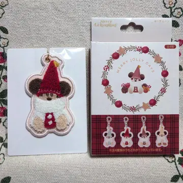 디즈니 릴린린 키체인 빨간색 크리스마스 2025