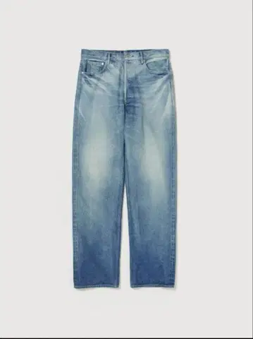 오라리 25aw 데님 팬츠