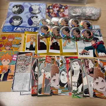 하이큐 캔뱃지 카드 특전 묶음 판매