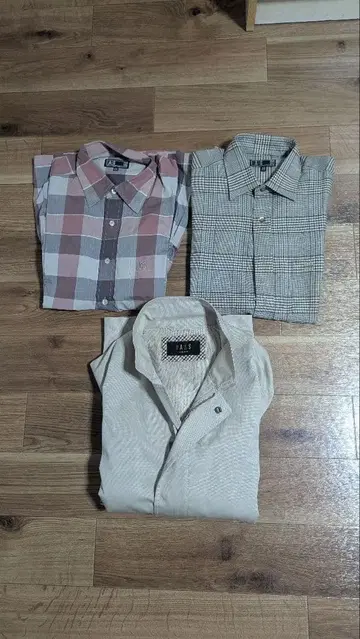 DAKS 닥스 긴팔 셔츠 반팔 셔츠 아우터 남성용 M 사이즈