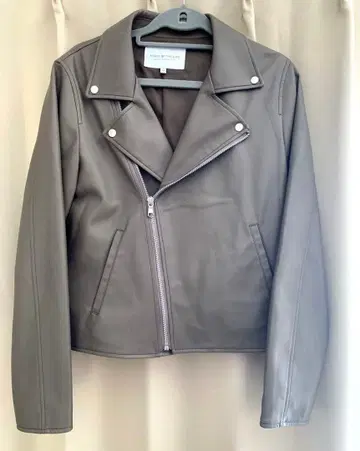 유나이티드 애로우즈 라이더 자켓 인조 가죽 카키 40 ( L )