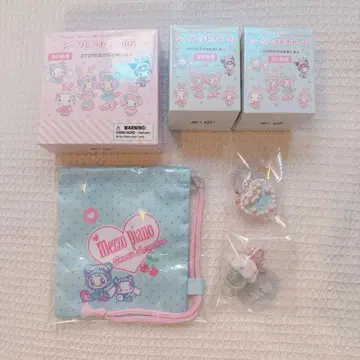 시나모롤 mezzo piano 시크릿 미니 복조리 참 산리오