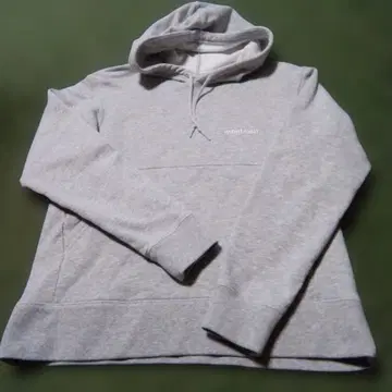 mont-bell 그레이 후드티 XS