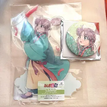 환상게임 당첨 복권 일격 컬렉션 홀로그램 캔뱃지 장숙