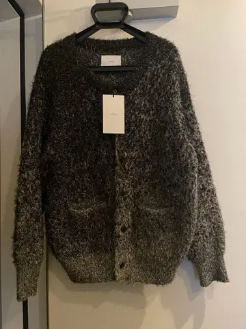 ssstein GLITTER FUR KNIT CARDIGAN s 사이즈
