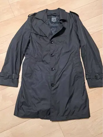 Calvin Klein 블랙/옅은 스트라이프/코트