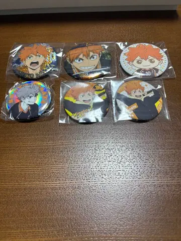 하이큐!! 캔뱃지 히나타 세트