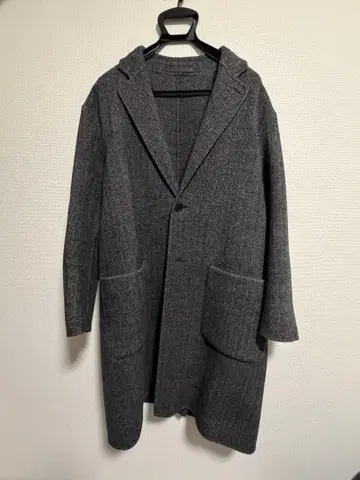 BEAUTY&YOUTH 그레이 체스터 코트