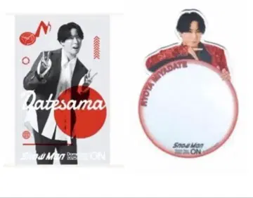 ON Snow Man 굿즈 클리어 스티커 미러 스티커 미야타테 료타